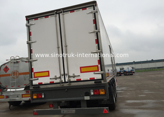 Semi frigorifié camion de remorque 40 pieds tonnes de capacité de chargement de haut de conteneur 30 - 60