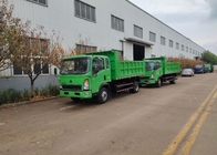 Acier de haute résistance vert de Tipper Dump Truck Howo 116hp