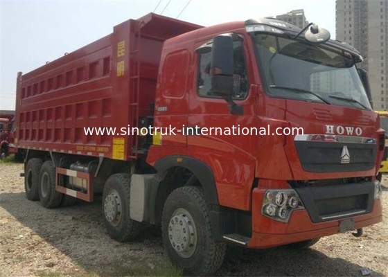 Le moteur allemand 12 d'homme de camion à benne basculante de SINOTRUK HOWO T7H roule 360HP LHD pour le secteur de extraction
