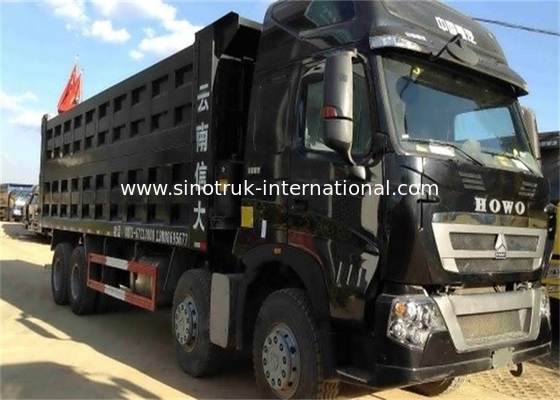 Le moteur allemand 12 d'homme de camion à benne basculante de SINOTRUK HOWO T7H roule 360HP LHD pour le secteur de extraction