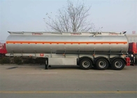 CIMC tri d'axe de carburant de camion-citerne aspirateur remorque semi 50 - 80 tonnes pour l'huile de transport
