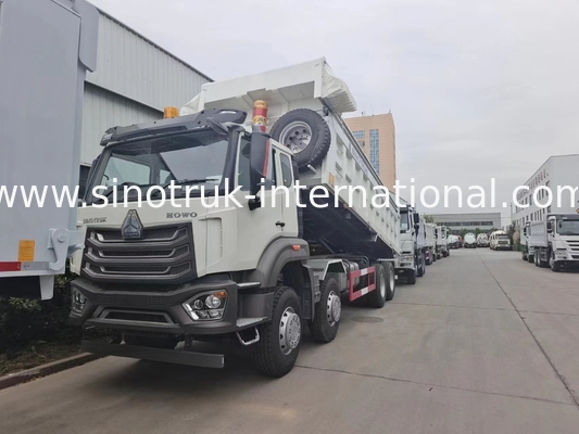 SINOTRUK HOWO Tipper Dump Truck Front Lifting résistante 8×4 RHD