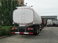 Blanc du camion 10Wheels 400Hp de réservoir de stockage de pétrole de SINOTRUK HOWO 6X4 25CBM