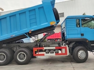 Roues bleues HOWO Tipper Dump Truck High Horsepower 371HP de LHD 6×4 10
