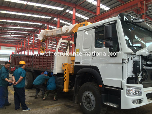 Le camion télescopique de boom a monté la grue/12 tonnes de cargaison de grue ZZ1257M4341W de support