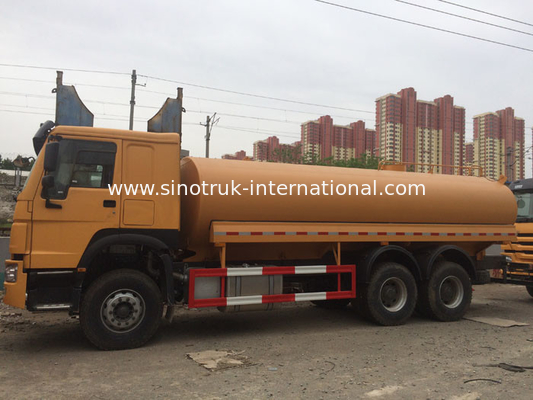 Haute pression camion de l'eau de 4000 gallons, camions de l'eau de construction de LHD 6X4