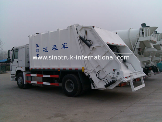 SINOTRUK a comprimé des camions d'enlèvement des ordures 15-16 CBM 290HP ZZ1167M4611
