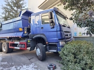 Full Drive Faible consommation de carburant 380 chevaux bleu HOWO camion à bascule RHD 6 × 6 10 roues