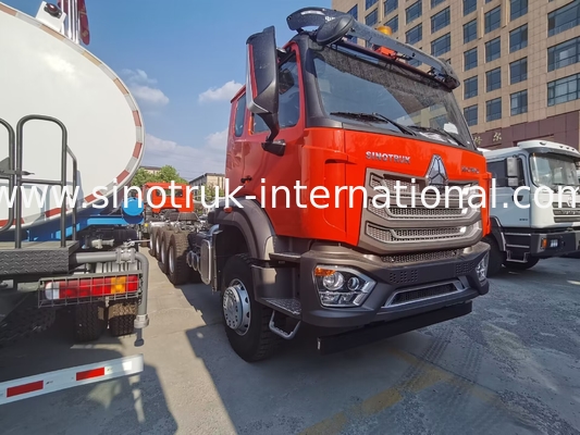 Sinotruk Nouveau camion à décharge à bascule Howo châssis Weichai Moteur 6 × 4 LHD Couleur orange