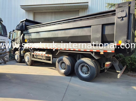 RHD 8×4 12 roues HOWO camion à bascule 380HP