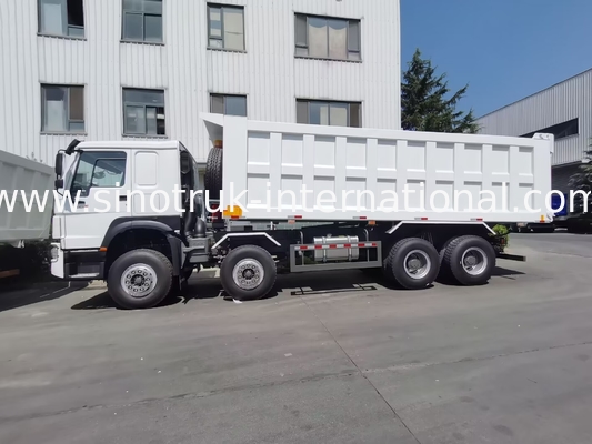 12 camion à benne basculante de Sinotruk HOWO 8X4 de roues 400hp pour l'exploitation
