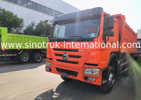Sinotruk Howo dépoussiérage à bascule Weichai 380hp 10 roues 6 × 4 Lhd 20CBM
