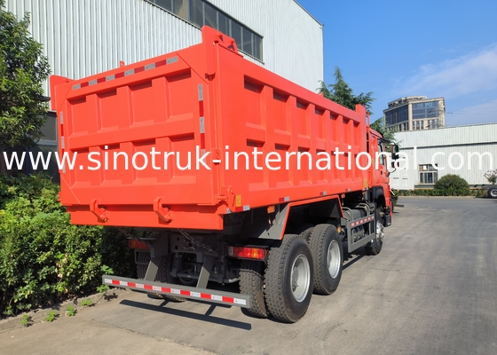 Sinotruk Howo dépoussiérage à bascule Weichai 380hp 10 roues 6 × 4 Lhd 20CBM