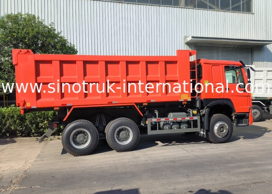 Sinotruk Howo dépoussiérage à bascule Weichai 380hp 10 roues 6 × 4 Lhd 20CBM
