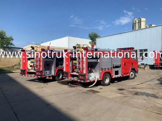 2CBM 4X2 116 chevaux camions de lutte contre les incendies camions de pompiers agricoles pour l'aménagement paysager