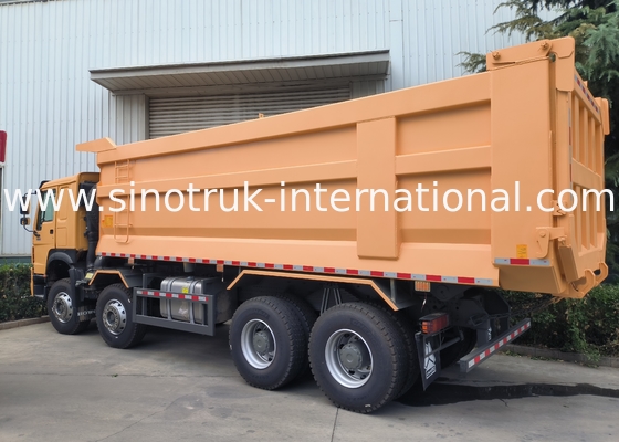 Sinotruk Howo dépoussiéreur à déverrouillage 8 × 4 Lhd 12 roues en forme de U