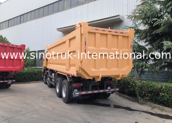 Sinotruk Howo dépoussiéreur à déverrouillage 8 × 4 Lhd 12 roues en forme de U