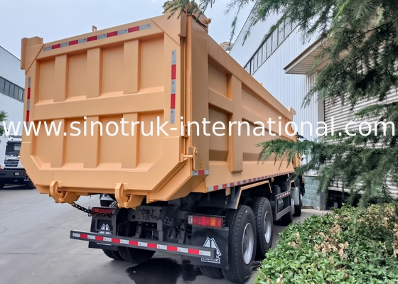 Sinotruk Howo dépoussiéreur à déverrouillage 8 × 4 Lhd 12 roues en forme de U