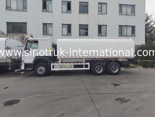 Sinotruk HOWO Blanc RHD 6x4 Camion réservoir d'eau ZZ1257V4347B1 Avec fonction de rinçage haute pression