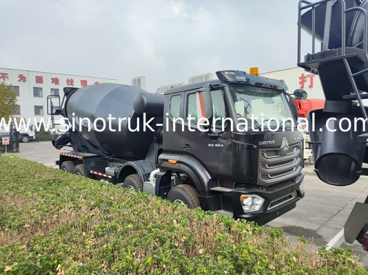 Voiture de mélangeur HOWO 12CBM 380HP H77L Cabine Noire