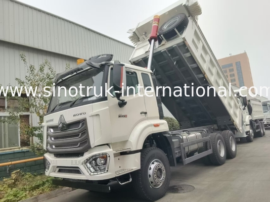 30 - 40 tonnes RHD 10 roues Tarpaulin Sinotruk Howo 6x4 camion à bascule pour la construction