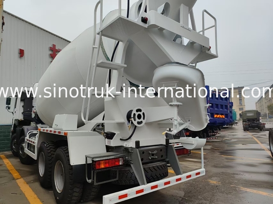 HOWO 8*4 12 roues Camion de mélange de béton 400 chevaux 16CBM Grande puissance Grande capacité