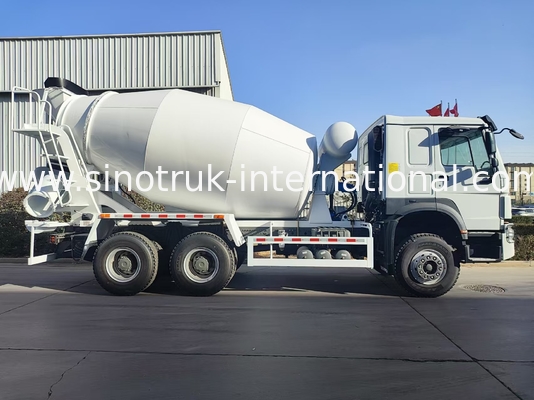 12 mètres cubes Volumétrique béton mélangeur camion 380 chevaux 3 essieux