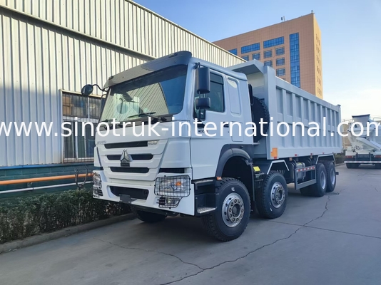 Grande capacité 27 mètres cubes 4 axes camion de décharge 400 chevaux pour un fonctionnement efficace