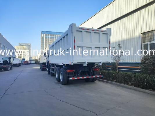 Grande capacité 27 mètres cubes 4 axes camion de décharge 400 chevaux pour un fonctionnement efficace