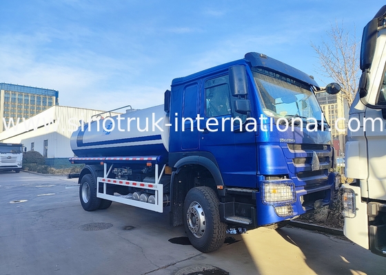 SINOTRUK HOWO 4x2 300 chevaux châssis bleu avec carrosserie réservoir d'eau 10m3