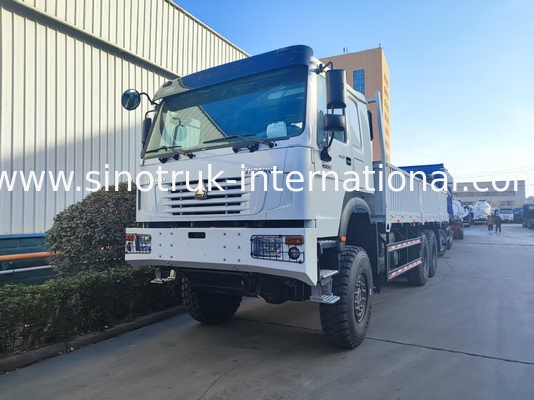 Débloquez la puissance et la polyvalence tout conquérant blanc HOWO 6x6 400HP hors route camion de marchandises