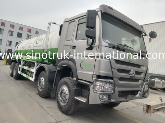 Pompes à vide, aspirateurs d'eaux usées, camions septiques, camions de nettoyage de réservoirs 20CBM LHD 380 ch