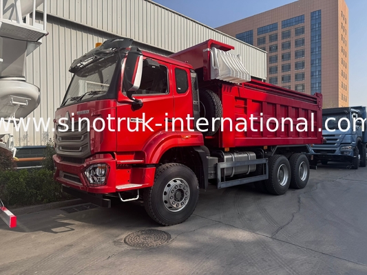 SINOTRUK HOHAN Nouveau Howo 6X4 RHD 10 roues avec bâche renforcée porte arrière dure Transport efficace