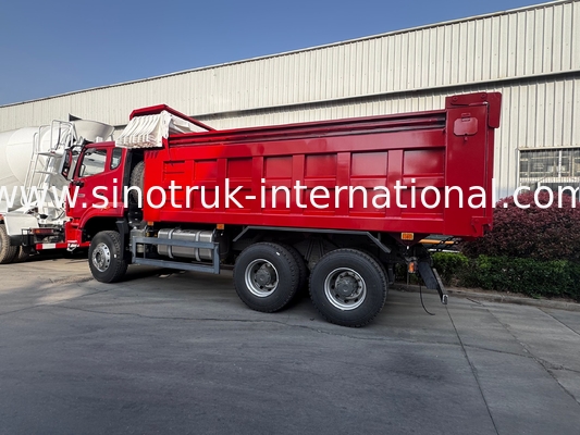 SINOTRUK HOHAN Nouveau Howo 6X4 RHD 10 roues avec bâche renforcée porte arrière dure Transport efficace