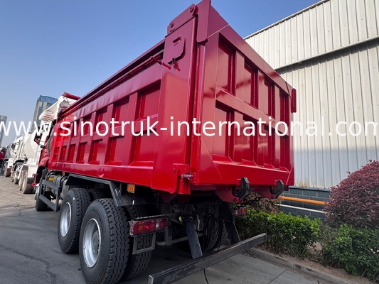 SINOTRUK HOHAN Nouveau Howo 6X4 RHD 10 roues avec bâche renforcée porte arrière dure Transport efficace