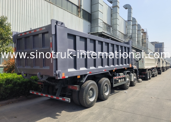 5300*2300*1500mm Boîte de chargement camionneur-déchargeur lourd pour le transport de marchandises en douceur RHD / LHD Type de conduite