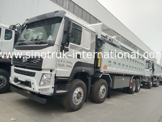 SINOTRUK HOWO 380HP camion à décharge à bascule 12 roues LHD 31 tonnes 20-30CBM V7-X Cabine