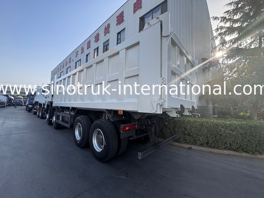 SINOTRUK HOWO 371HP camion de décharge à bascule Construction Vieille façade avant pare-chocs militaires pour les zones minières