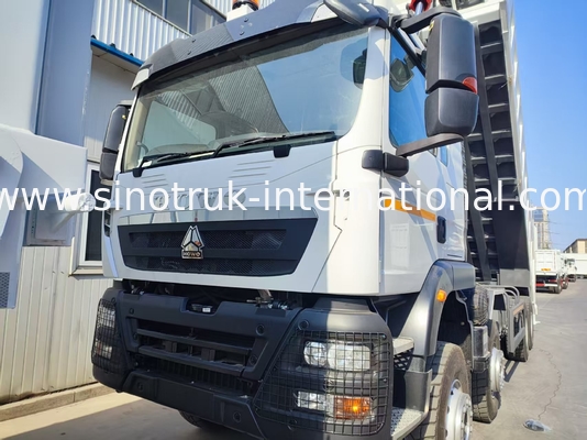 26.91CBM puissant HOWO TX 8x4 camion à décharge avec 12.00R20 roue