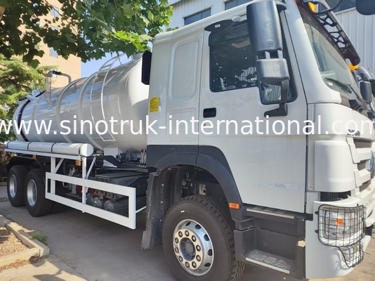 HOWO 6*4 16CBM 380CV Camion de nettoyage des eaux usées : performance haute puissance et solutions de nettoyage multifonctionnelles efficaces