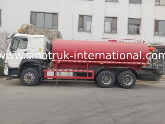 Camion-citerne HOWO SINOTRUK 380CV avec fonction de rinçage haute pression 6x4