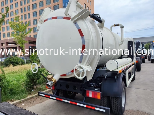 Camion de vidange léger 4x2, capacité 6 m³, 160 CV, pneus acier 8.00R20