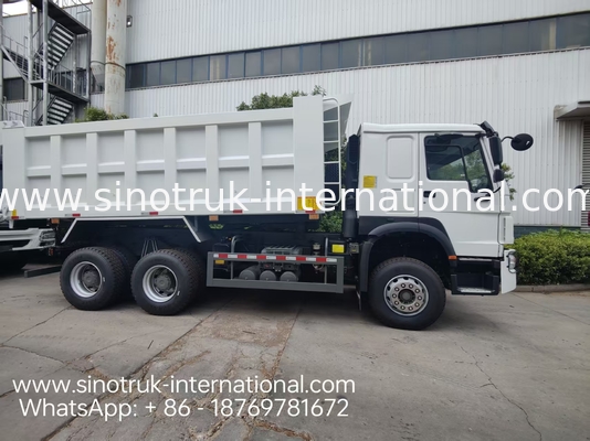 HOWO 371HP 6×4 à la main gauche camionne à décharge à mi-étage