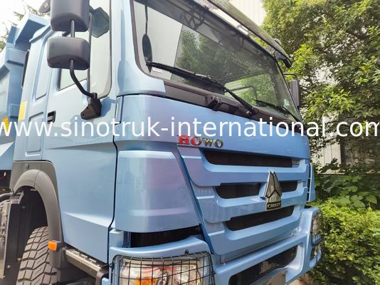 Benne basculante bleue en U (20 m³, 6x4, 380 ch) : Avantages exceptionnels pour un déchargement rapide des matériaux