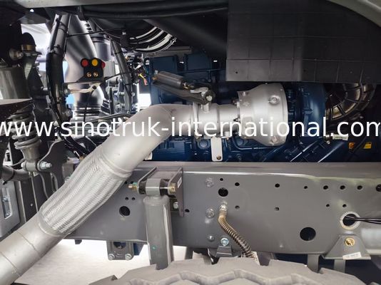 400 chevaux pour les charges lourdes, 27 CBM pour plus de fret: camion de décharge gris 8x4