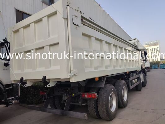 Camion benne Sinotruk NX avec moteur 371CV, capacité de 50-60T et configuration 8×4 pour transport lourd