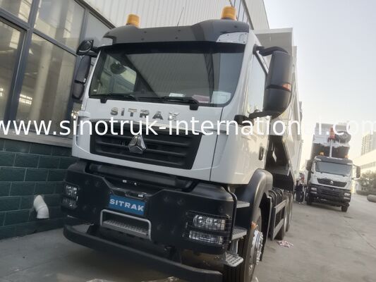Camion benne basculante SITRAK 10 roues avec moteur Euro 3 et 430 ch