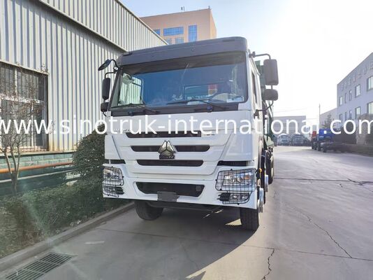 Camion benne basculante robuste de 400 ch avec capacité de charge utile de 26 mètres cubes en forme de U