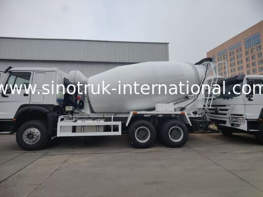 HOWO 371HP 10m³ Concrete Mixer Truck with Eaton Pump & Motor for Heavy-Duty Construction