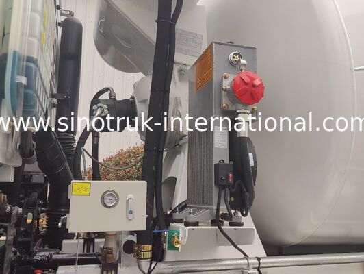 HOWO 371HP 10m³ Concrete Mixer Truck with Eaton Pump & Motor for Heavy-Duty Construction